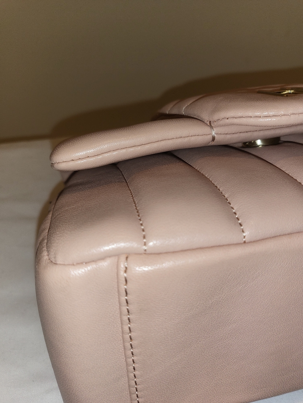 henri bendel Quilted Shoulder Bag in Blush Pink - Picture 12 of 16